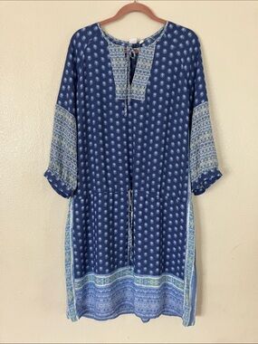 GAP Boho Patterned Dress, XL Tall